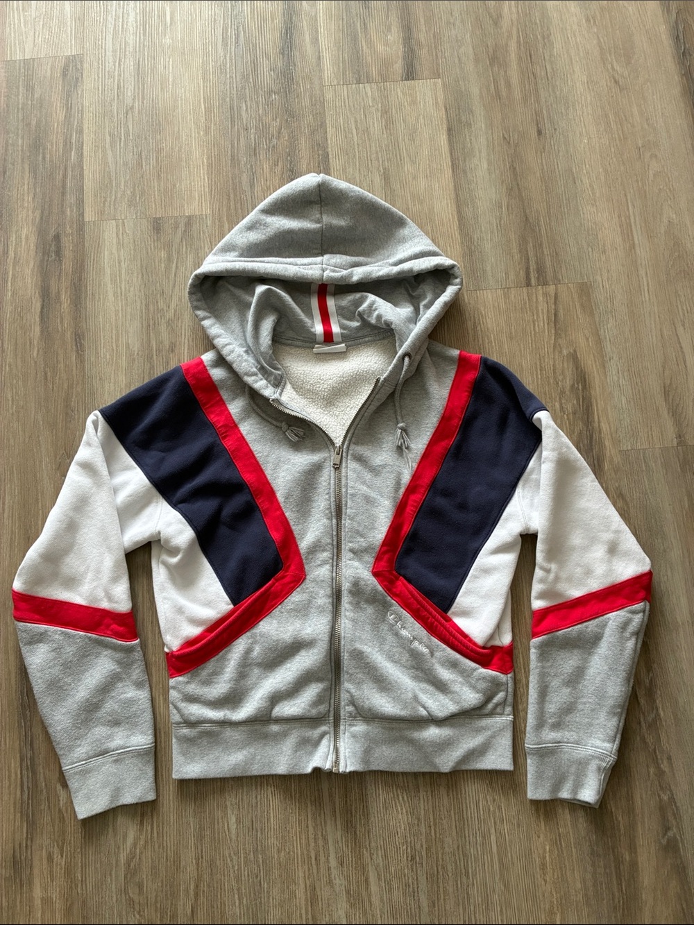 Champions Zip Up Hooded Sweater